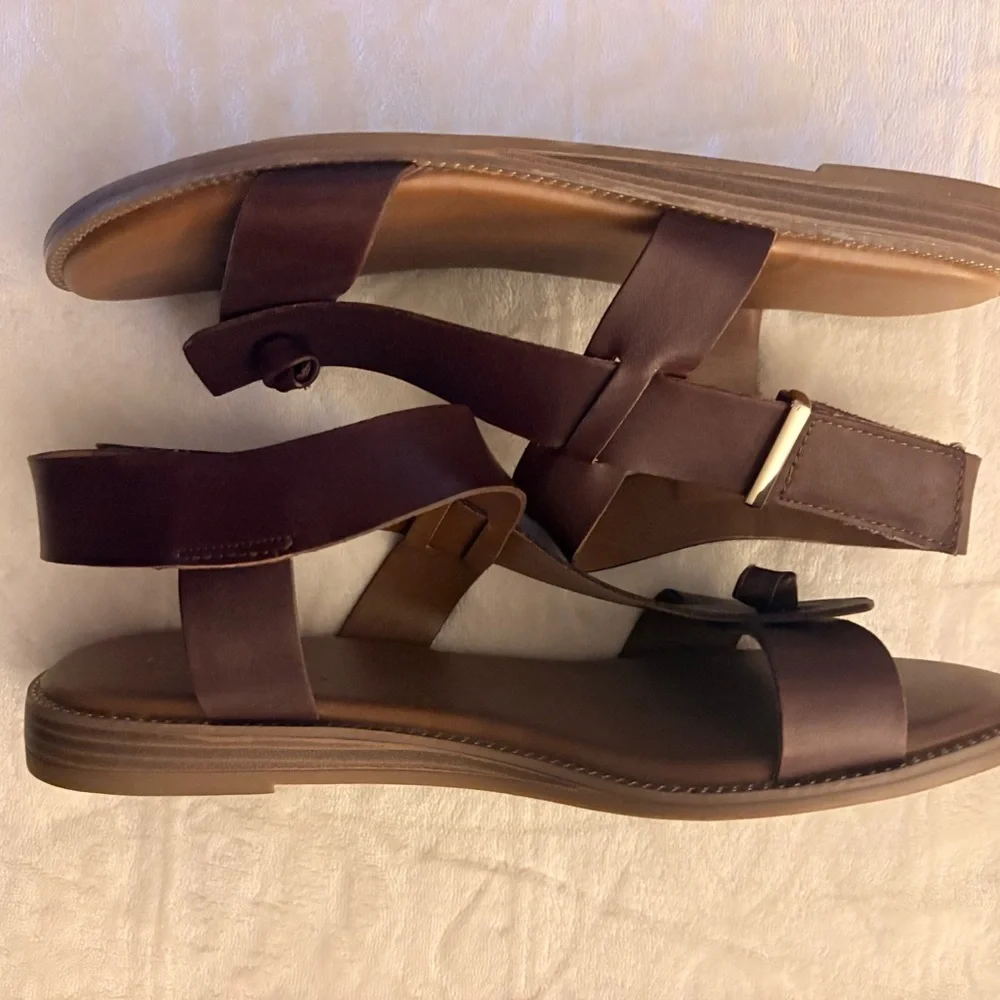 Brown Franco Sarto Leather Sandals🌻 - Picture 7 of 8